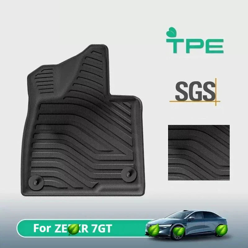 ZEEKR 7GT Floor Mats & Trunk Mat – Custom Fit TPE All-Weather