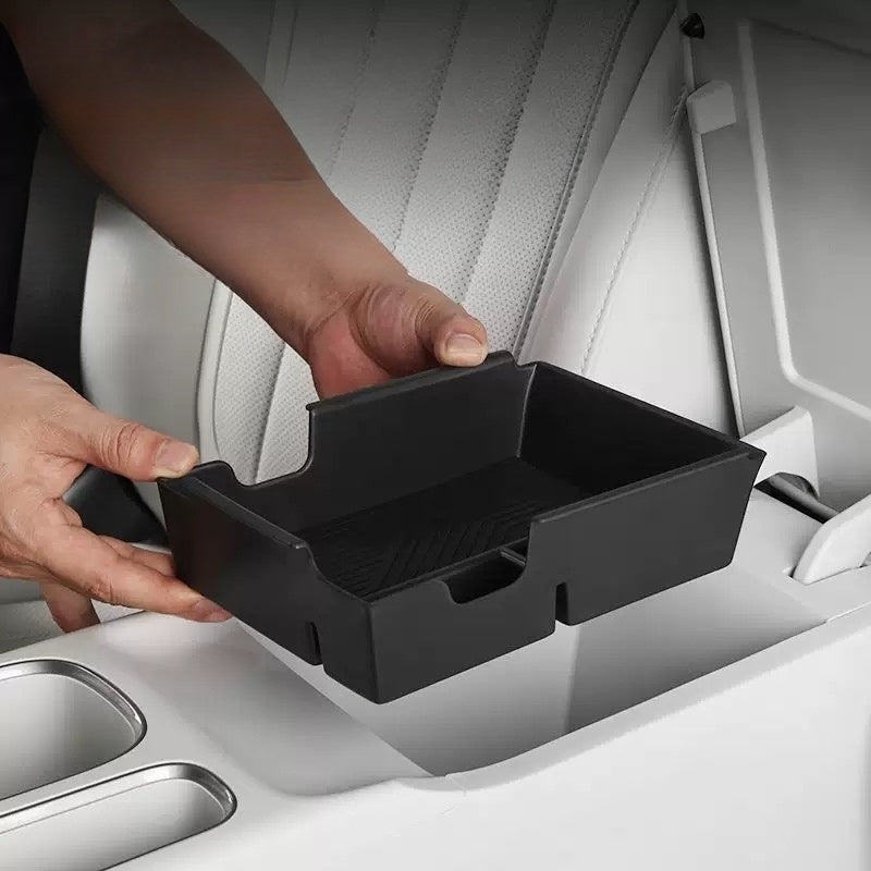 Center Console Organizer Tray and Lower Storage Box for Geely EX2