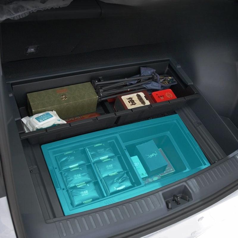 Upper and Lower Trunk Storage Boxes for Geely EX5 - Geelyevs