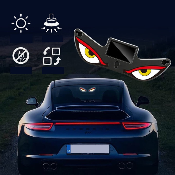 Solar Devil Eye LED Warning Light