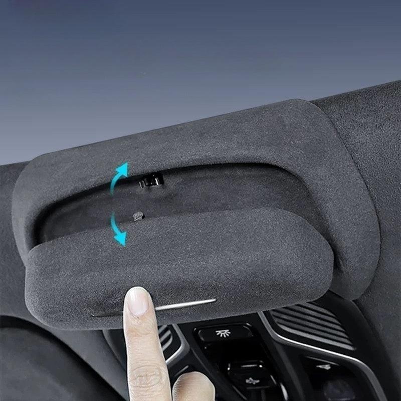 Suede Car Eyeglass Case for Geely - Geelyevs