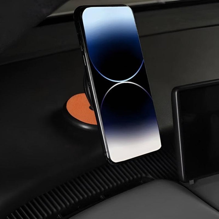 Alcantara Floating Magnetic Phone Holder - Geelyevs