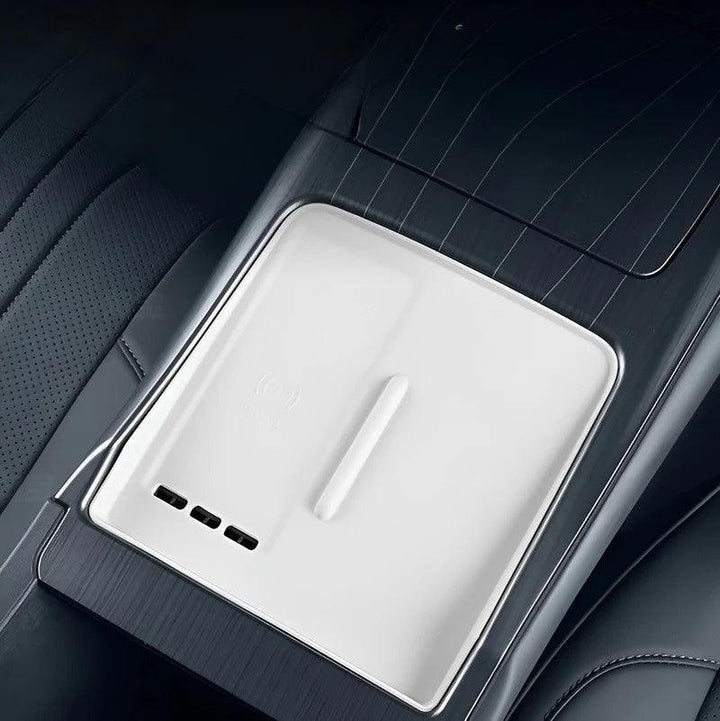 Center Wireless Charger Silicone Pad & Cup Holder Pad - Geelyevs