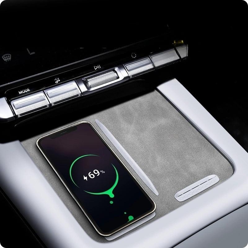 Car Slot Mats Cup Holder Inserts Coaster Pad Anti Slip for ZEEKR 7X - Geelyevs