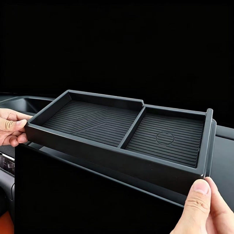 Behind Touch Screen Storage Box for Geely M9
