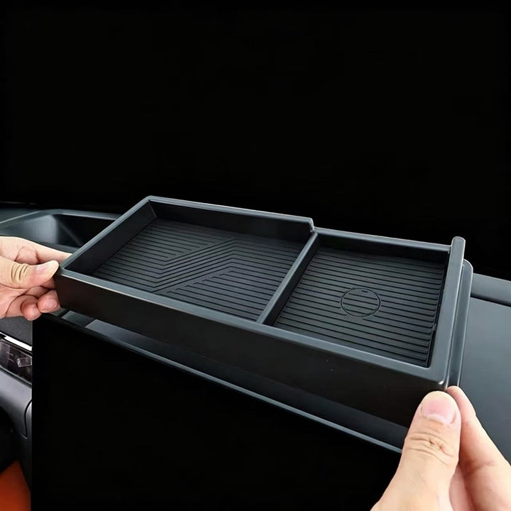 Behind Touch Screen Storage Box for Geely M9