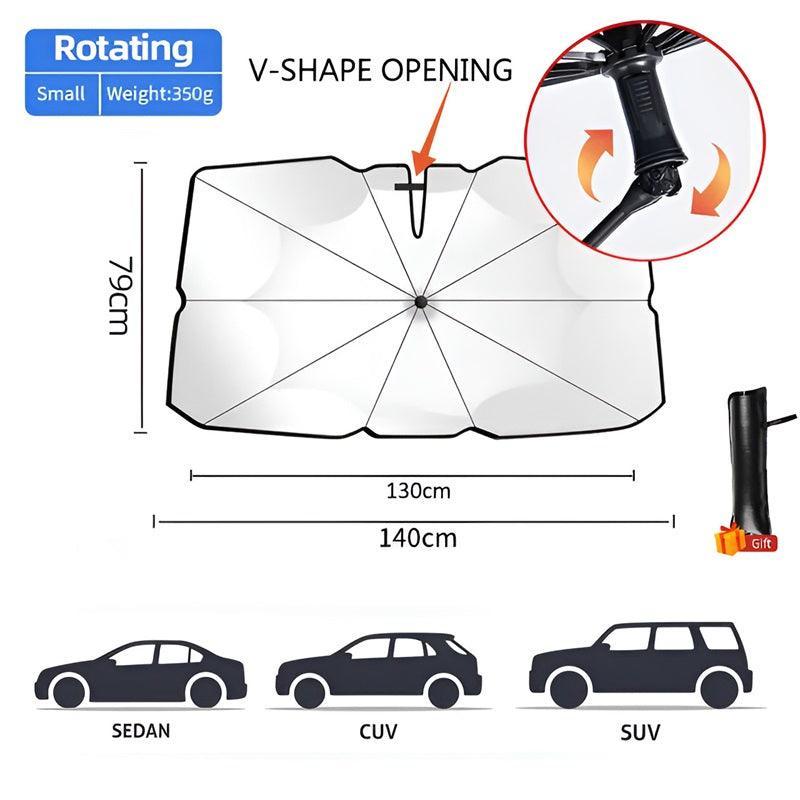 Car Sun Shade Protector Parasol - Geelyevs