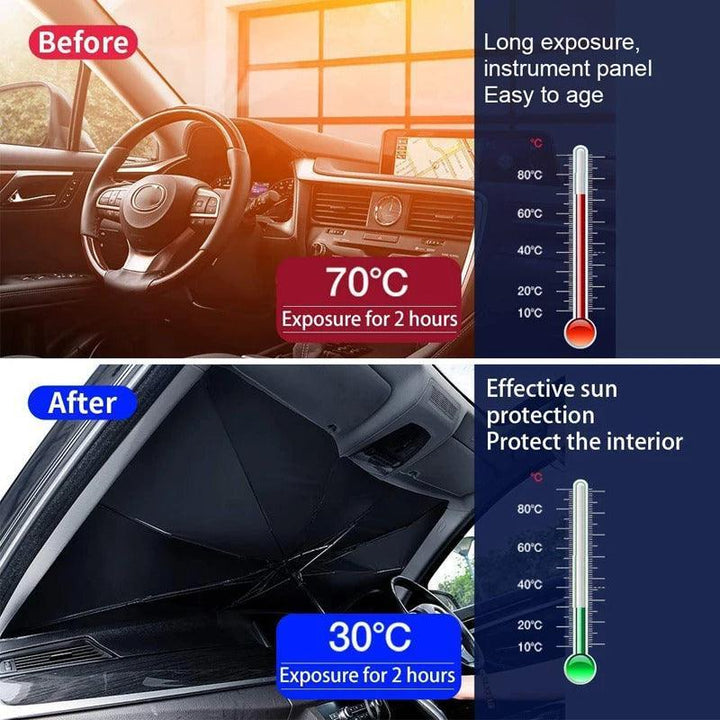 Car Sun Shade Protector Parasol - Geelyevs