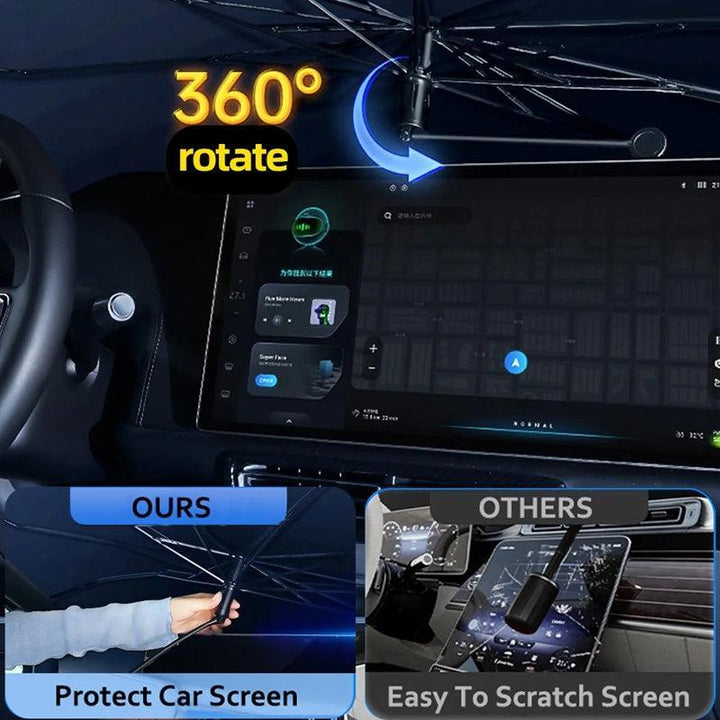Car Sun Shade Protector Parasol - Geelyevs
