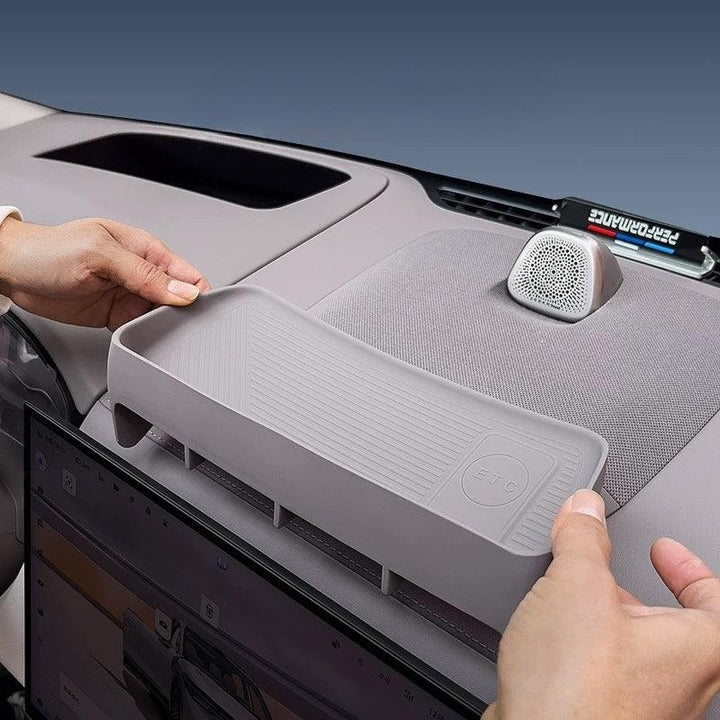 Center Console Screen Back Storage Box for ZEEKR 7X - Geelyevs