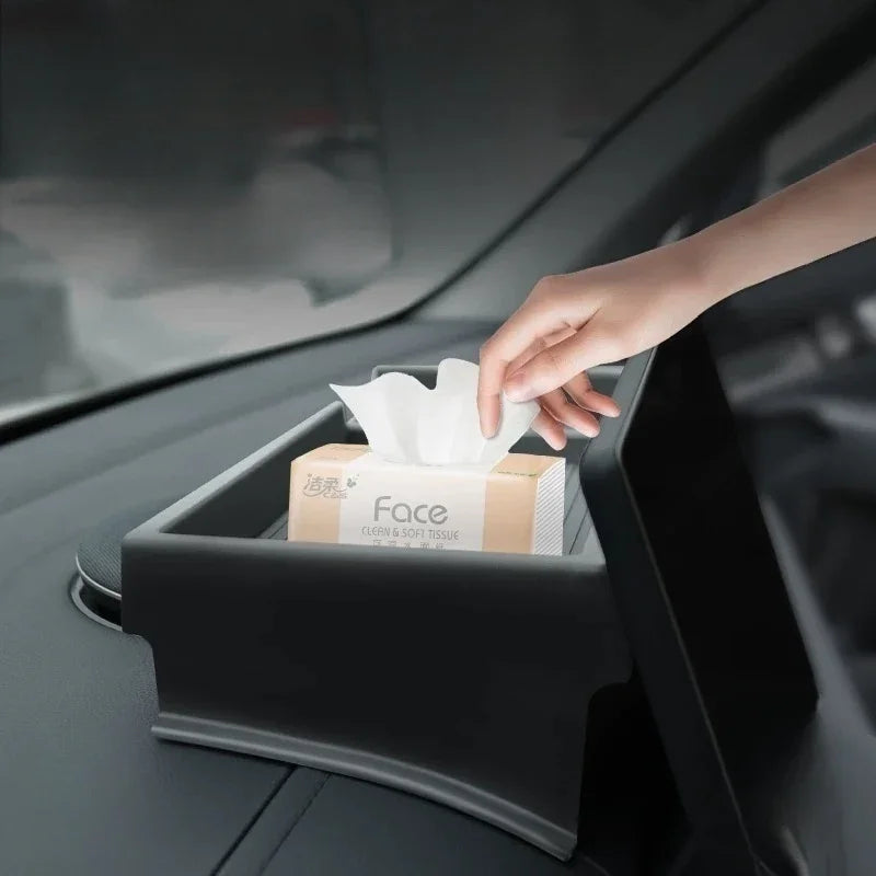 Center Console Screen Back Storage Box for Geely EX2/E2