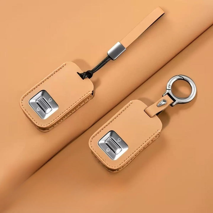 Leather Key Fob Cover for Zeekr 9X