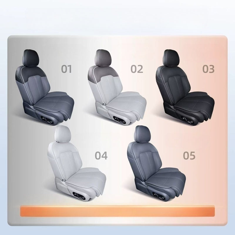 Nappa Leather Seat Covers for ZEEKR 7X