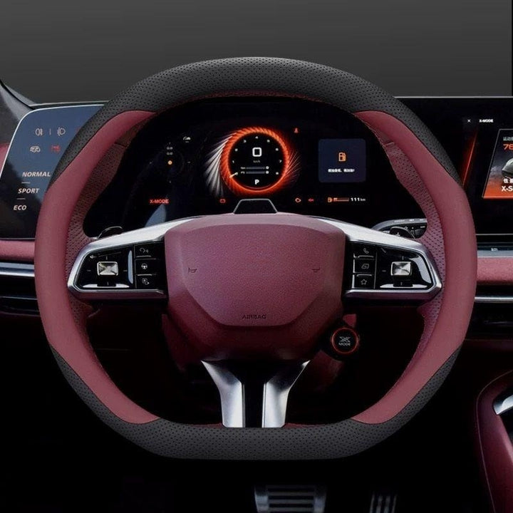 Nappa Leather Steering Wheel Cover for Geely EX5/Geely Starray EM-i
