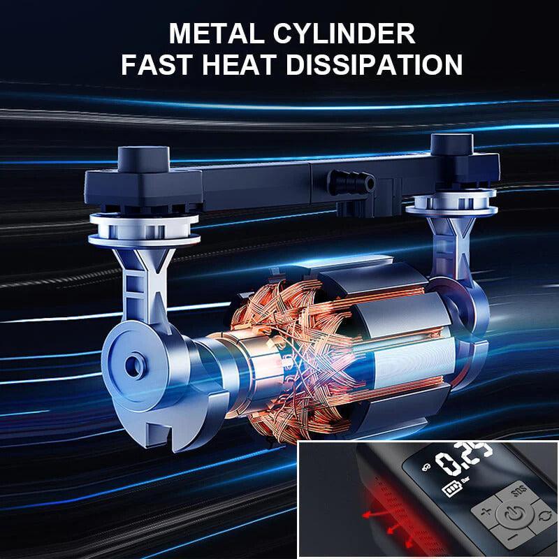 Portable Rechargeable Wireless Electric Tire Inflator - Geelyevs