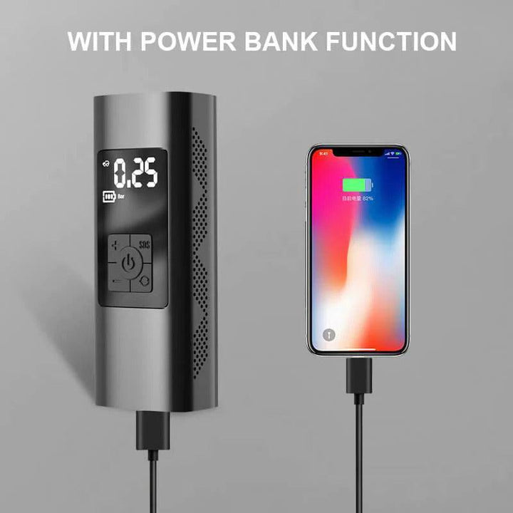 Portable Rechargeable Wireless Electric Tire Inflator - Geelyevs