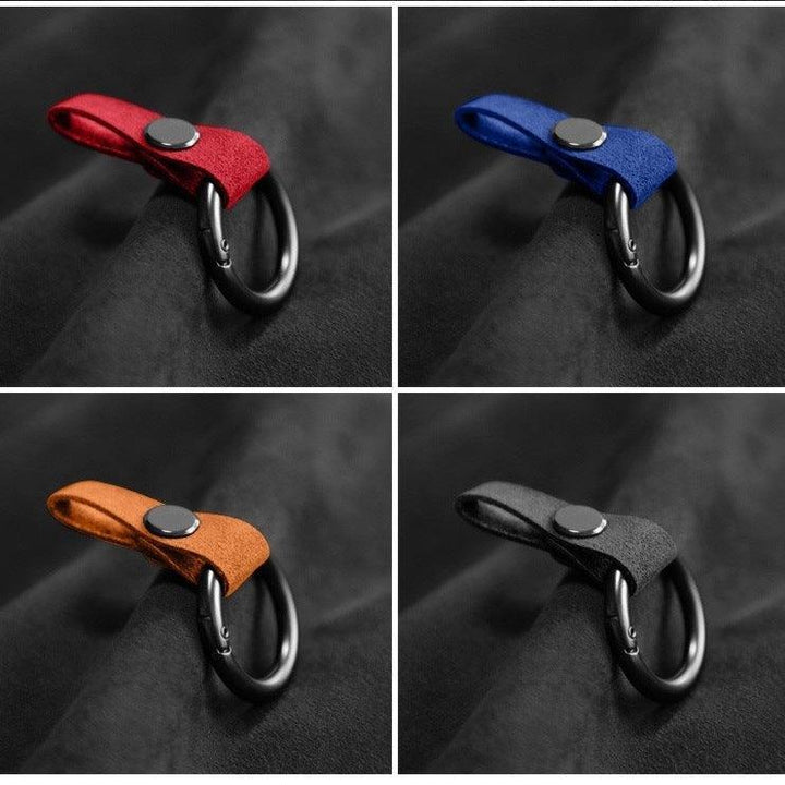 Suede Car Key Card Case Cover for ZEEKR - Geelyevs