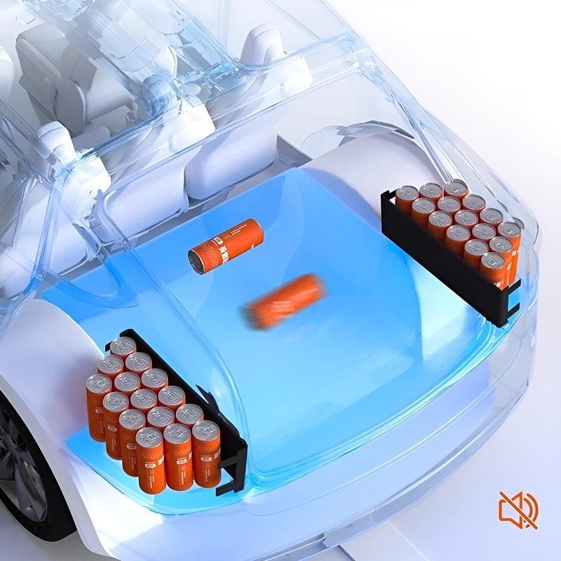 Rear Trunk Organizer Side Divider Sticker for Geely EX5 - Geelyevs