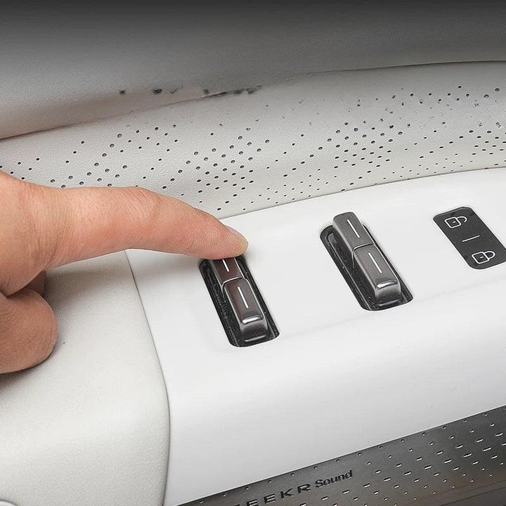 Window Control Lift Switch Panel Cover Trim Kit for ZEEKR 7X - Geelyevs