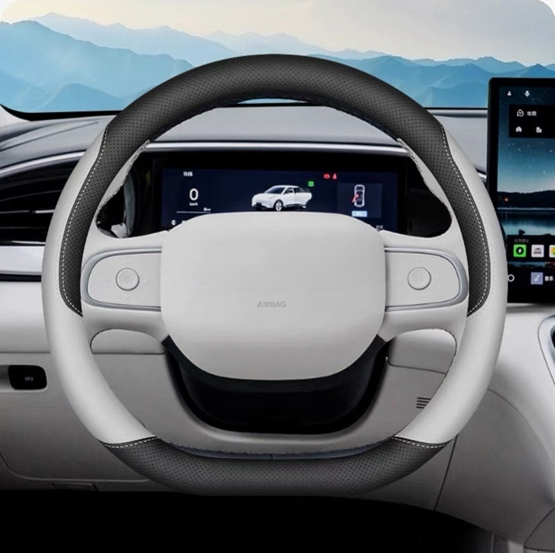 Nappa Steering Wheel Cover for Geely EX2