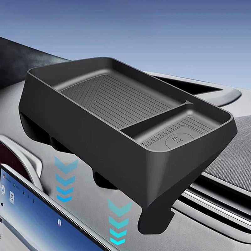 Center Console Organizer Tray and Behind Screen Storage Box for ZEEKR 7GT