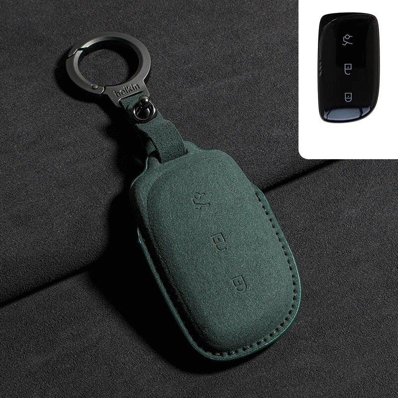 Suede Leather Key Holder for Lynk & Co 02 – Evstitan