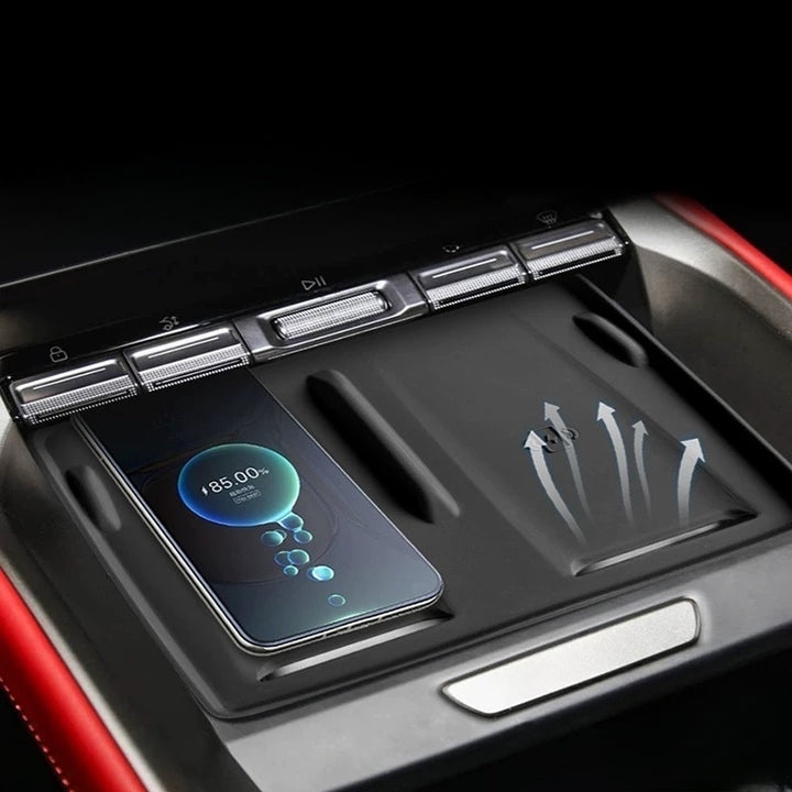 Center Console Wireless Charging Pad Silicone Mat for ZEEKR 7GT