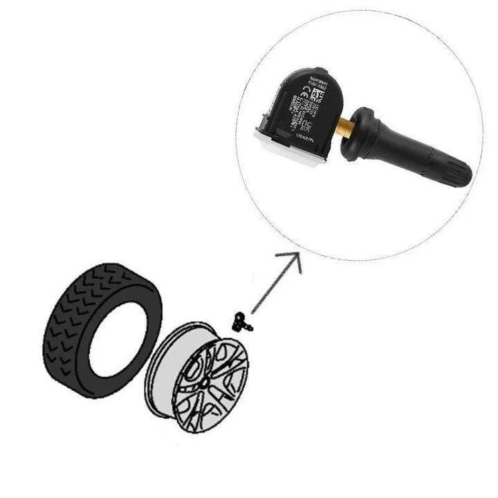 Specific Built-In Tire Pressure Sensor for Geely